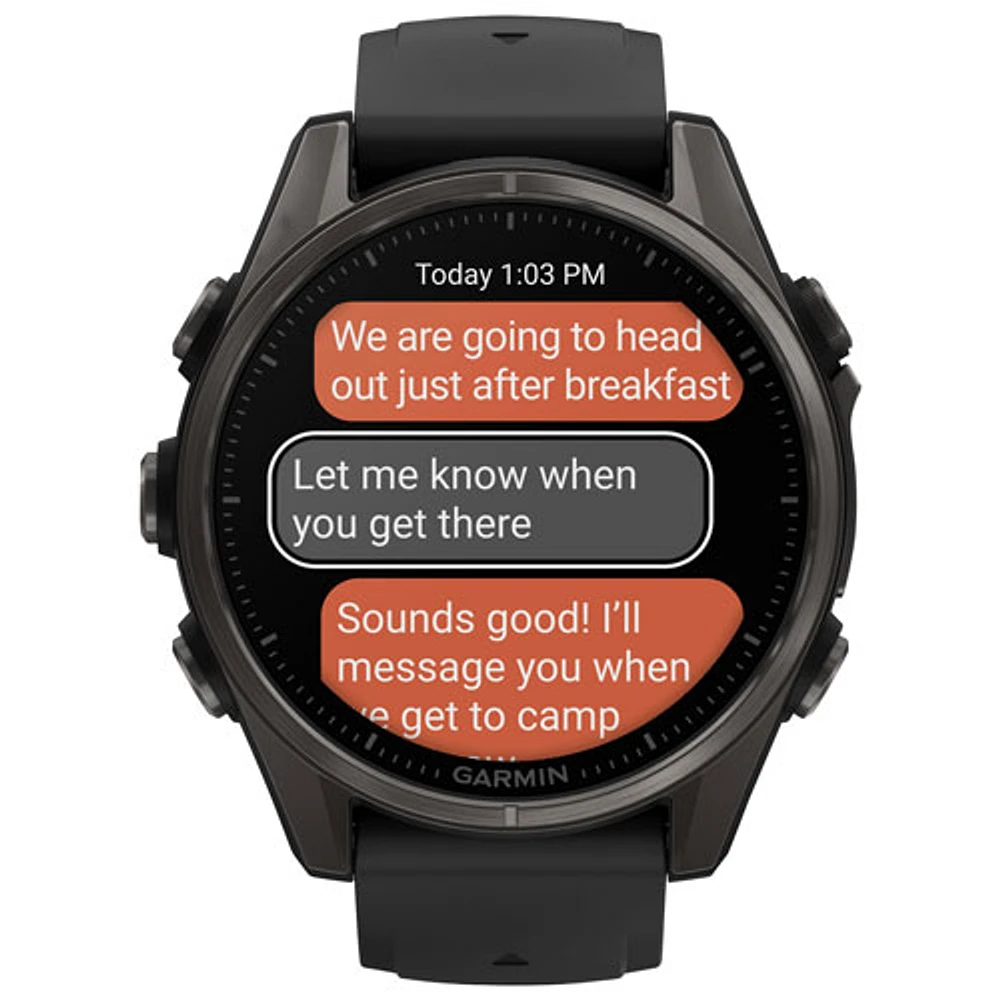 Garmin fēnix 8 43mm Sapphire AMOLED Bluetooth Multisport Smartwatch