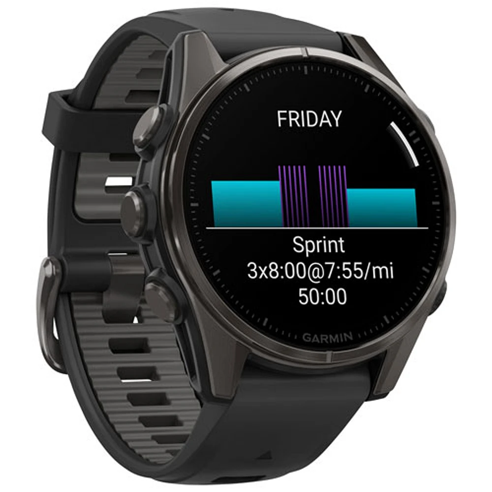 Garmin fēnix 8 43mm Sapphire AMOLED Bluetooth Multisport Smartwatch