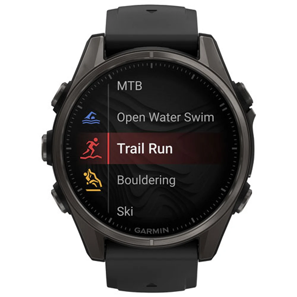 Garmin fēnix 8 43mm Sapphire AMOLED Bluetooth Multisport Smartwatch