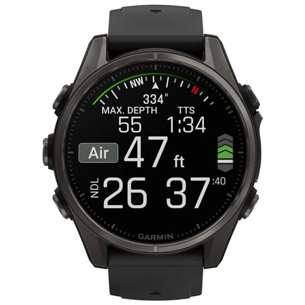 Garmin fēnix 8 43mm Sapphire AMOLED Bluetooth Multisport Smartwatch