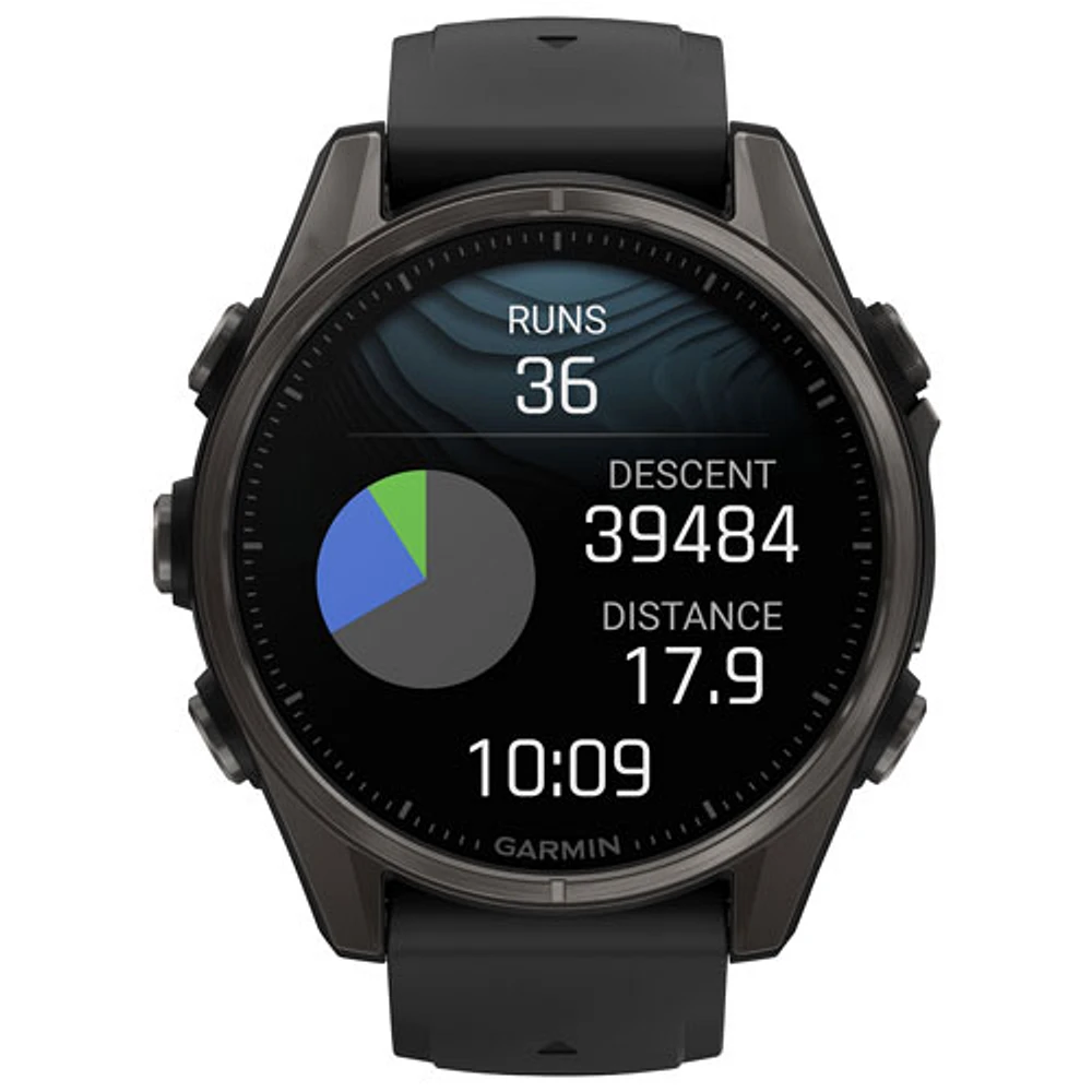 Garmin fēnix 8 43mm Sapphire AMOLED Bluetooth Multisport Smartwatch