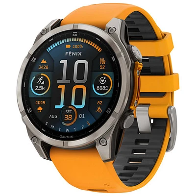 Garmin fēnix 8 47mm Sapphire AMOLED Bluetooth Multisport Smartwatch