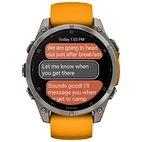 Garmin fēnix 8 47mm AMOLED Bluetooth Multisport Smartwatch