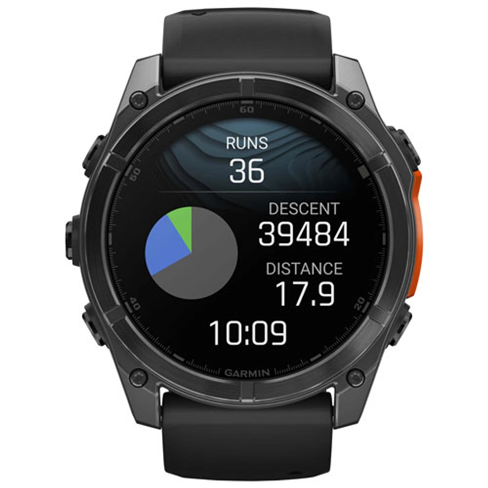 Garmin fēnix 8 51mm AMOLED Bluetooth Multisport Smartwatch