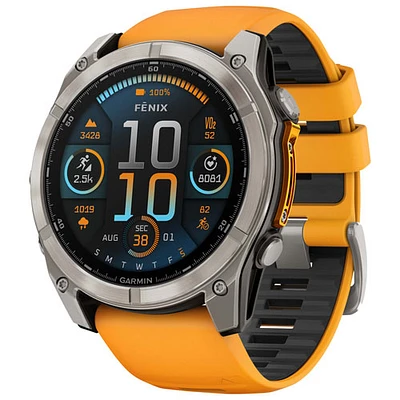 Garmin fēnix 8 51mm Sapphire AMOLED Bluetooth Multisport Smartwatch