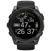 Garmin fēnix 8 51mm AMOLED Bluetooth Multisport Smartwatch - Black/Carbon Grey