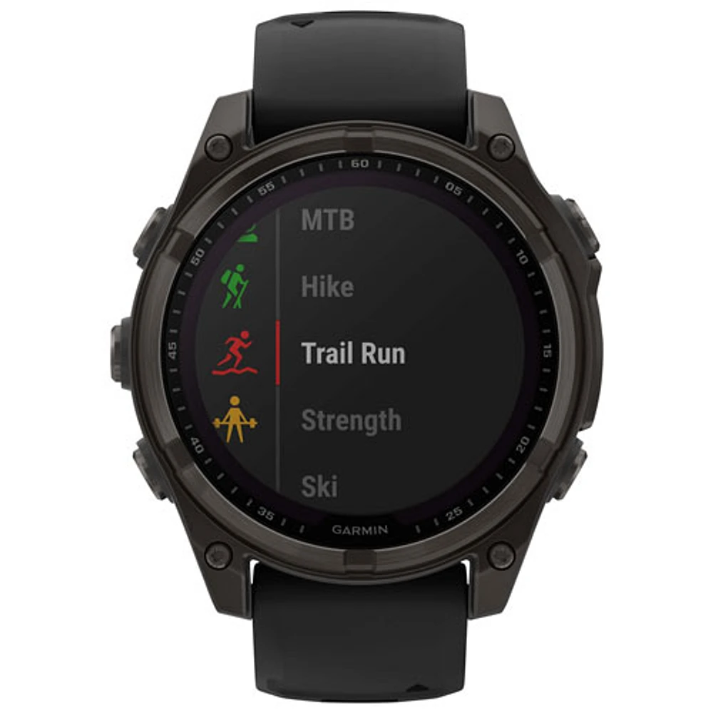 Garmin fēnix 8 47mm Sapphire Solar Bluetooth Multisport Smartwatch