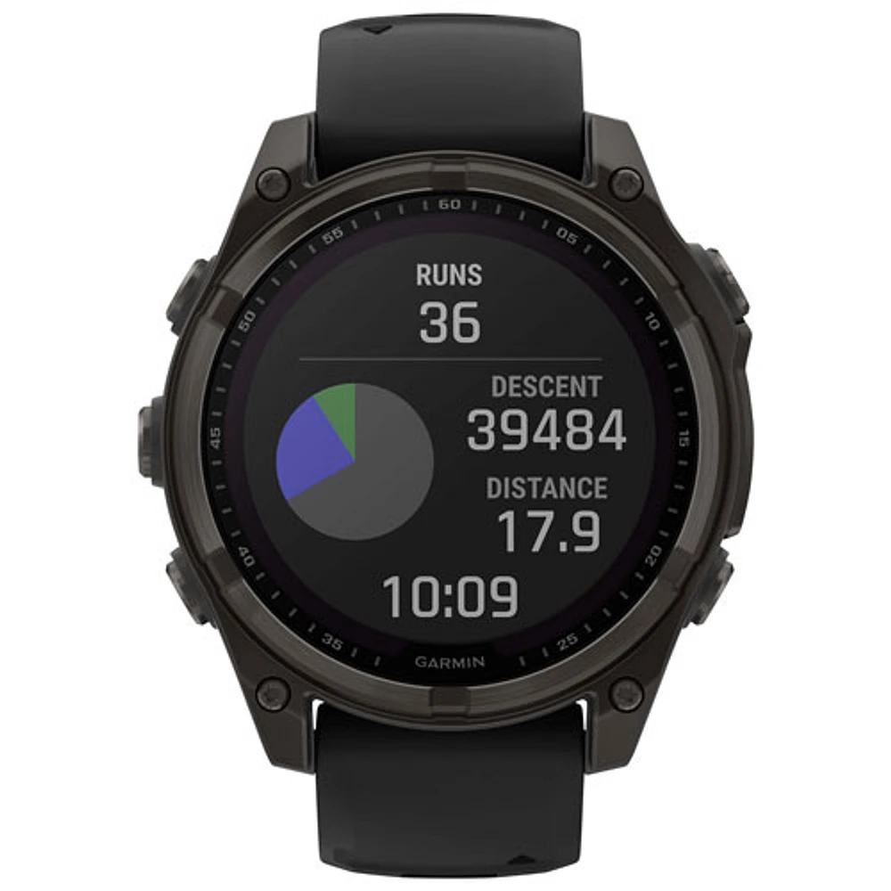 Garmin fēnix 8 47mm Sapphire Solar Bluetooth Multisport Smartwatch