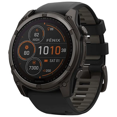 Garmin fēnix 8 51mm Sapphire Solar Bluetooth Multisport Smartwatch