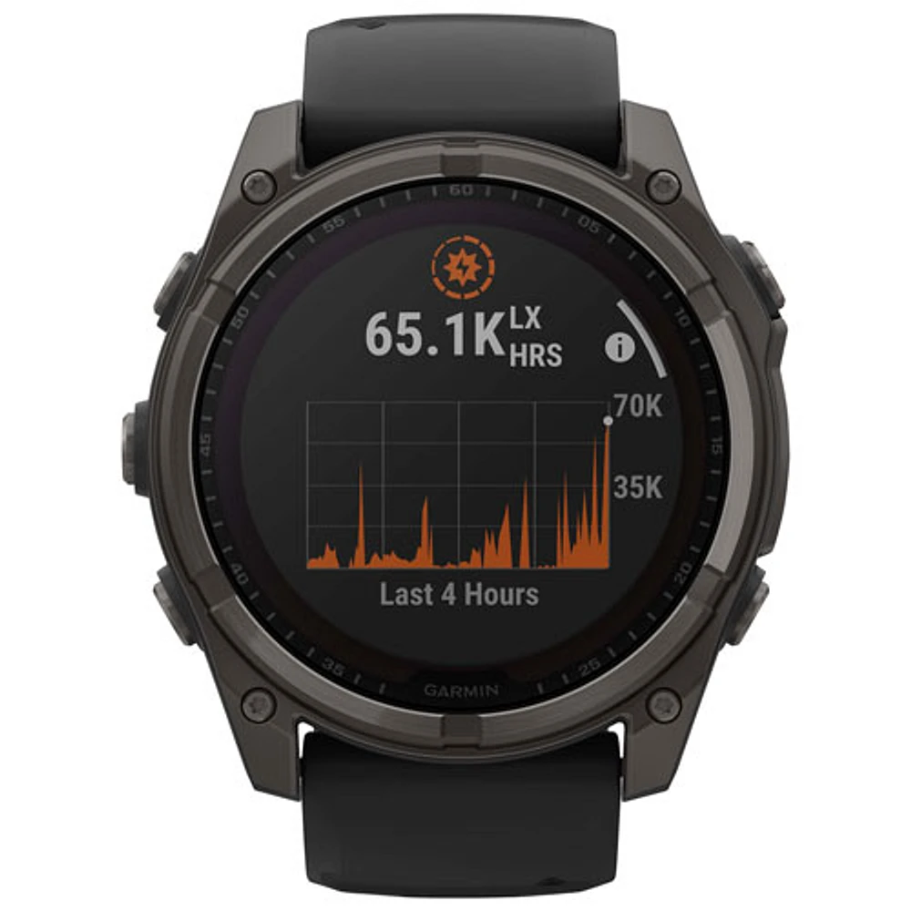 Garmin fēnix 8 51mm Sapphire Solar Bluetooth Multisport Smartwatch