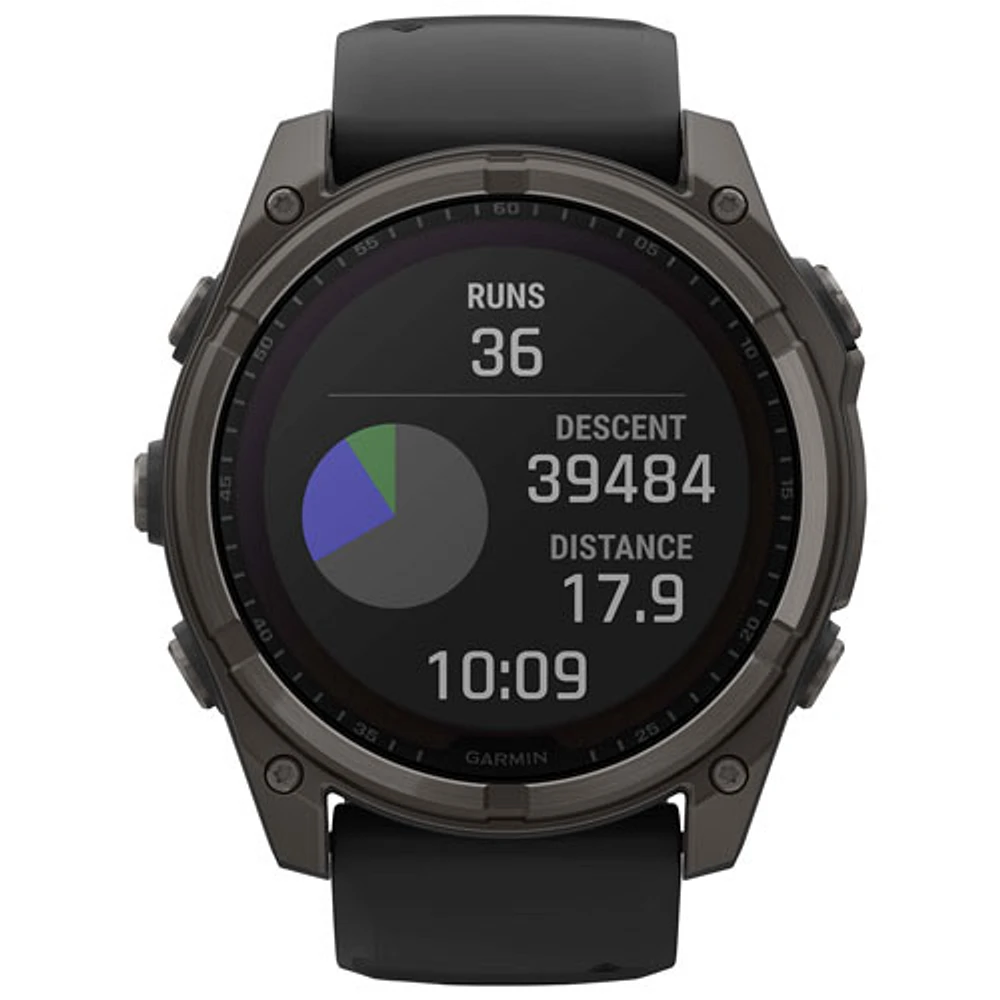 Garmin fēnix 8 51mm Sapphire Solar Bluetooth Multisport Smartwatch