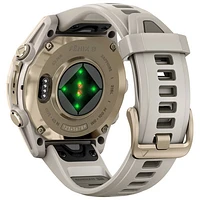 Garmin fēnix 8 43mm Sapphire AMOLED Bluetooth Multisport Smartwatch - Whitestone/Silver