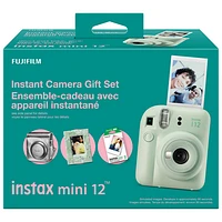 Ensemble-cadeau avec appareil photo instantané Instax Mini 12 de Fujifilm