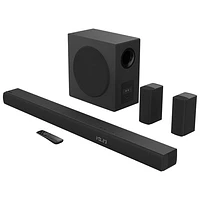 Barre de son 5.1 canaux Dolby Atmos de 580 W AX5100Q de Hisense avec haut-parleur d'extrêmes graves sans fil