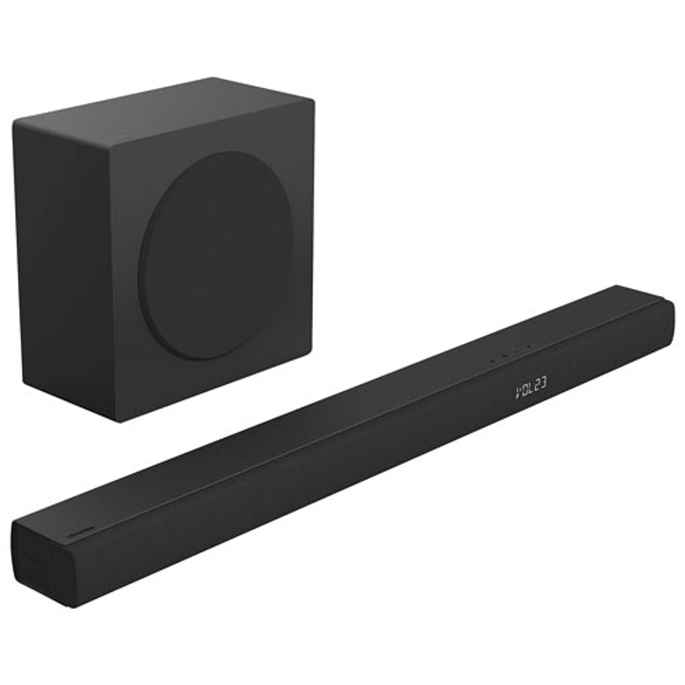 Barre de son 3.1 canaux Dolby Atmos de 500 W AX3100Q de Hisense avec haut-parleur d'extrêmes graves sans fil