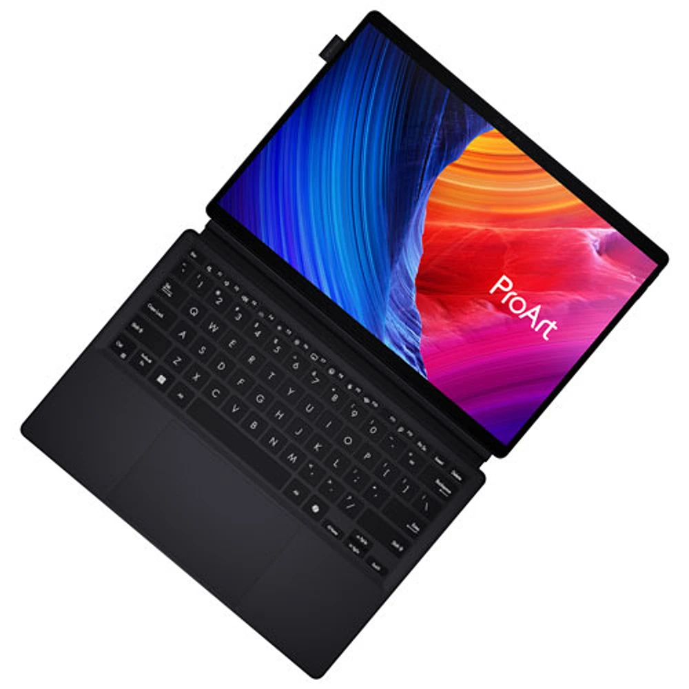 ASUS ProArt PZ13 13.3" OLED Touchscreen Copilot+ PC 2-in-1 Laptop - Nano Black (Snapdragon X Plus/16GB RAM/1TB SSD)