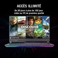 Portable jeu 15,6 po ROG Strix G15 d'ASUS - Gris éclipse (Ryzen 7 6800H d'AMD/RAM 8 Go/SSD 512 Go/GeForce RTX 3050)