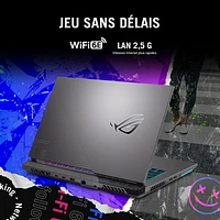 Portable jeu 15,6 po ROG Strix G15 d'ASUS - Gris éclipse (Ryzen 7 6800H d'AMD/RAM 8 Go/SSD 512 Go/GeForce RTX 3050)