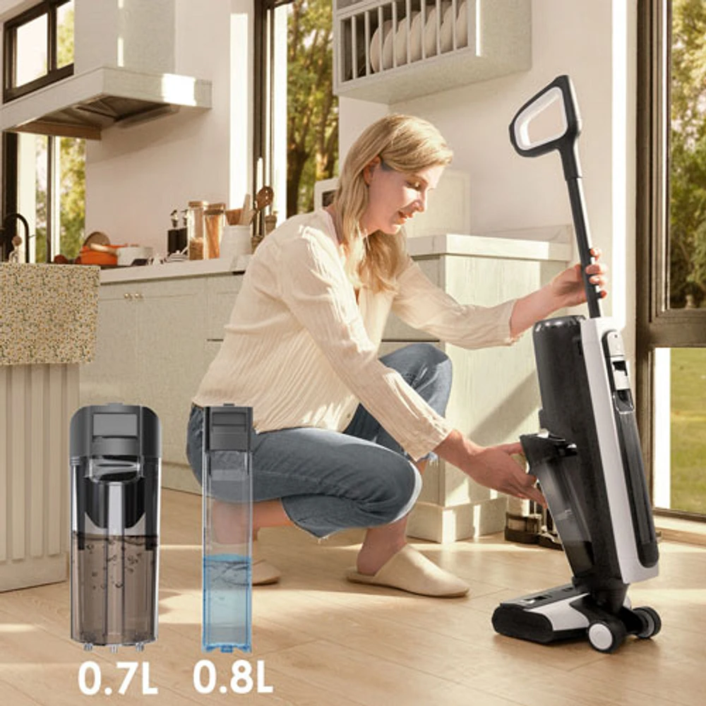 Tineco FloorWasher Pet 5 Series Cordless Wet/Dry Upright Vacuum - Black