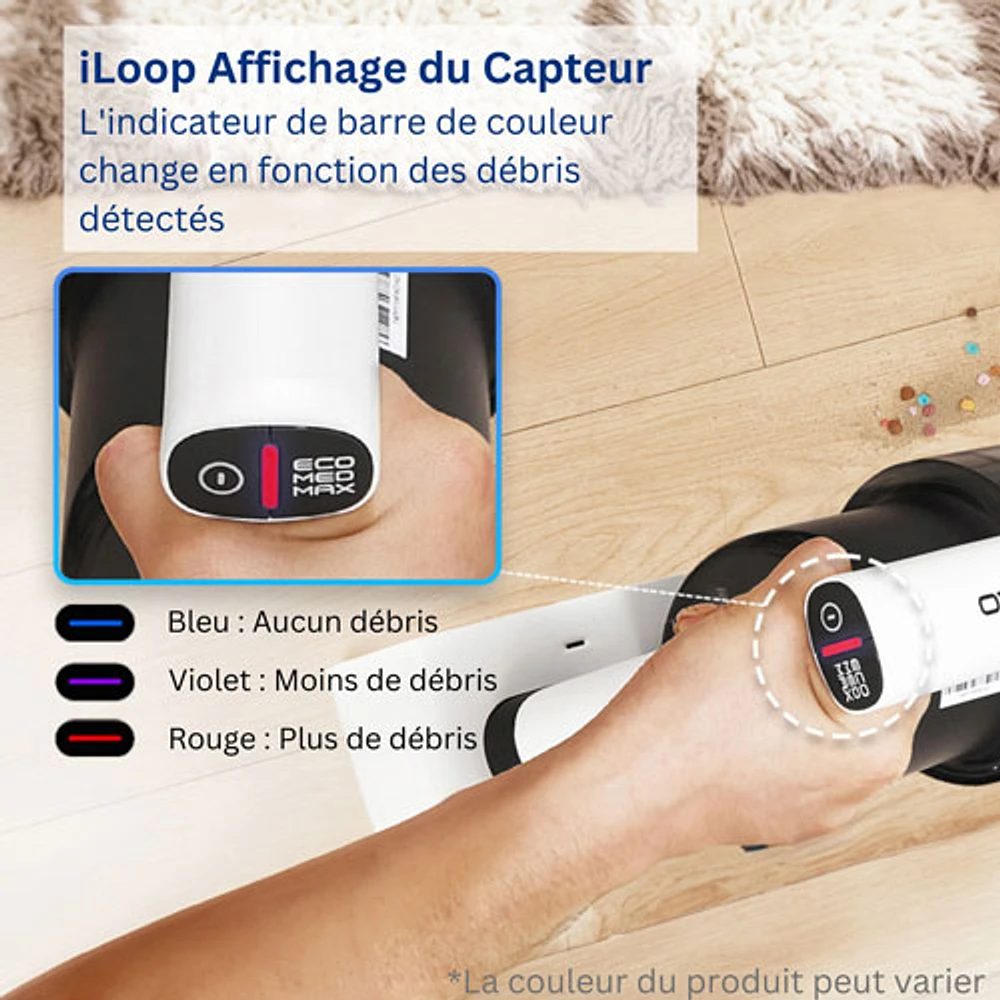 Aspirateur-balai sans fil GO Station de Tineco - Gris/Noir