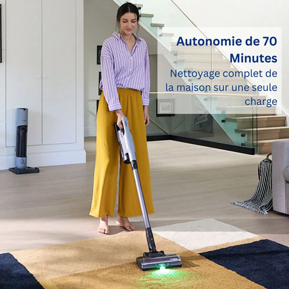 Tineco GO Station Cordless Stick Vacuum - Grey/Black