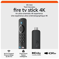 Amazon Fire TV Stick 4K (2024) Media Streamer with Alexa Voice Remote