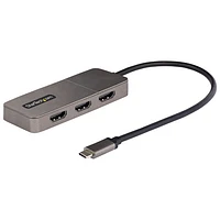 StarTech 3-Port USB-C Multi-Monitor Adapter (MST14CD123HD) - Space Grey