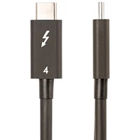 Câble USB-C/USB-C ThunderBolt 4.0 de 1 m (3,3 pi) de StarTech (TBLT4MM1M) - Noir