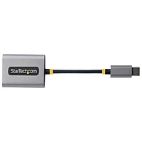 StarTech USB-C to Dual 3.5mm Headset Adapter - Black/Space Grey