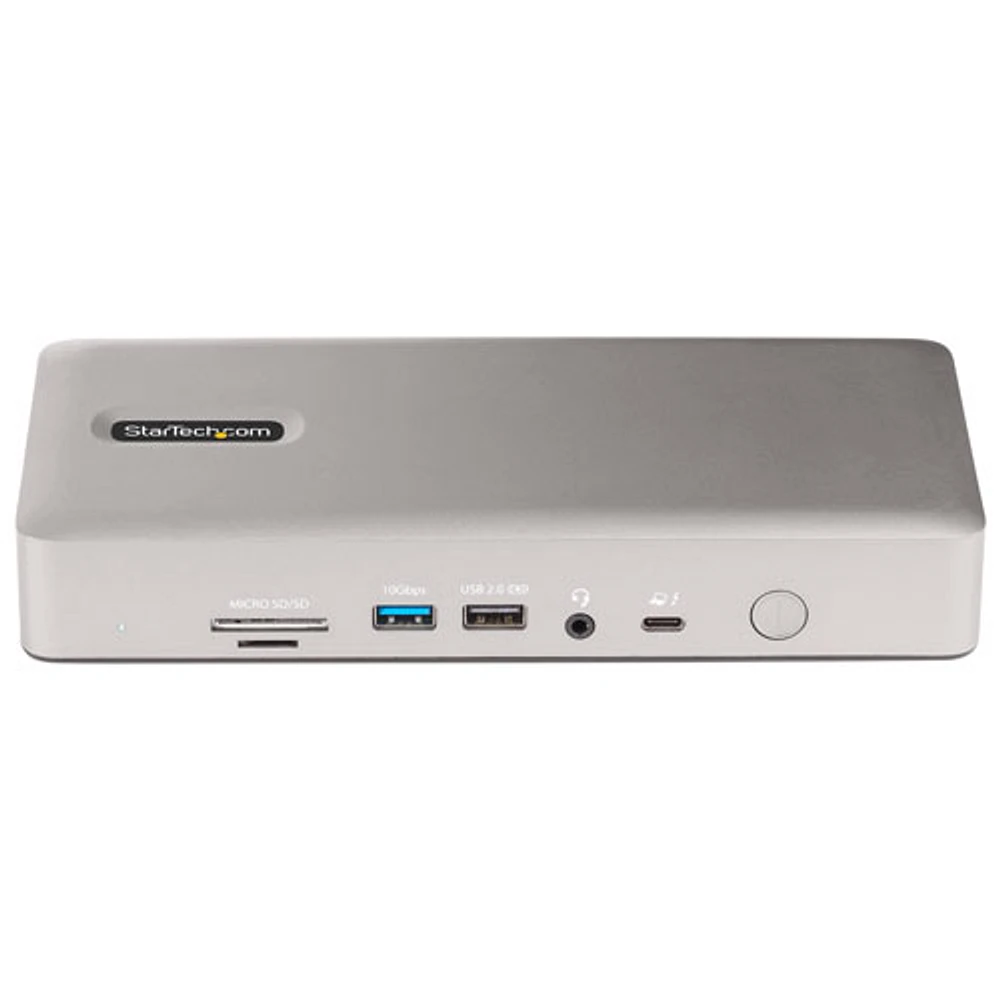 StarTech Thunderbolt 4 Multi-Display Docking Station (132N-TB4USB4DOCK) - Space Grey