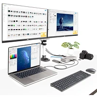 StarTech Thunderbolt 4 Multi-Display Docking Station (132N-TB4USB4DOCK) - Space Grey