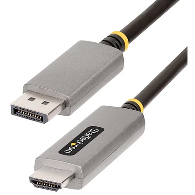 StarTech 2m (6.6ft.) DisplayPort to HDMI Adapter Cable (133DISPLAYPORTHDMI21) - Space Grey