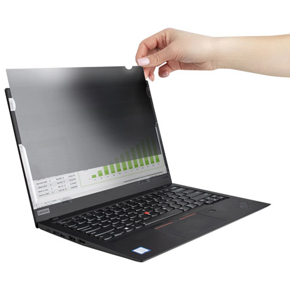 StarTech 14" Anti-Glare Laptop Privacy Screen - Transparent