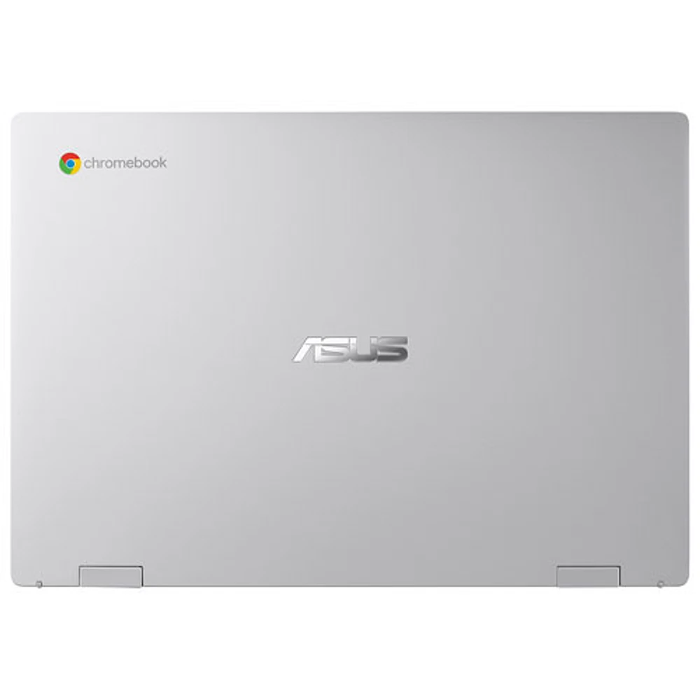 Chromebook de 14 po CX 1400 d'ASUS - Argenté transparent (Celeron N4500 d'Intel/RAM 8 Go/SSD 128 Go/ChromeOS)