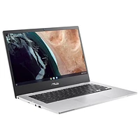 ASUS CX 1400 14" Chromebook - Transparent Silver (Intel Celeron N4500/ 8GB RAM/ 128GB SSD/ ChromeOS)