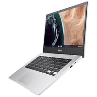 ASUS CX 1400 14" Chromebook - Transparent Silver (Intel Celeron N4500/ 8GB RAM/ 128GB SSD/ ChromeOS)
