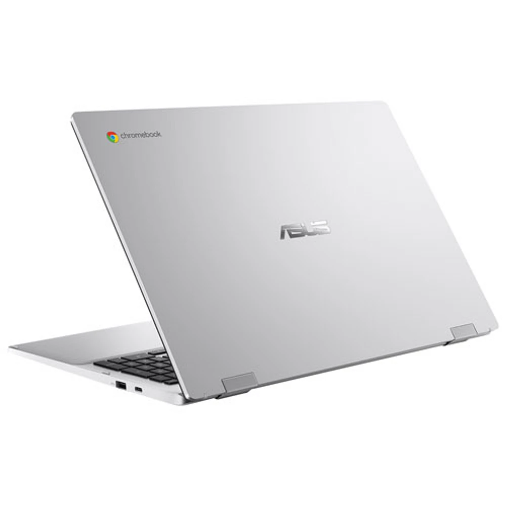 ASUS CX 1500 15.6" Chromebook - Transparent Silver (Intel Celeron N4500/ 8GB RAM/ 128GB SSD/ ChromeOS)