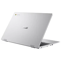 ASUS CX 1500 15.6" Chromebook - Transparent Silver (Intel Celeron N4500/ 8GB RAM/ 128GB SSD/ ChromeOS)