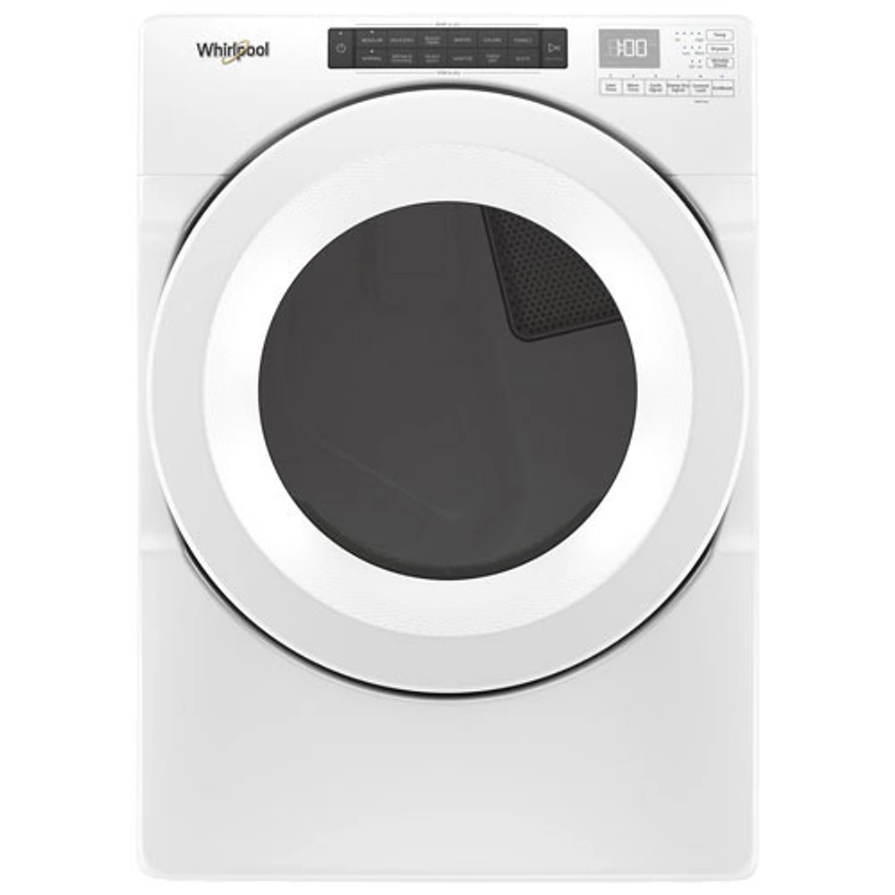 Open Box - Whirlpool 7.4 Cu. Ft. Electric Dryer (YWED560LHW) - White - Scratch & Dent