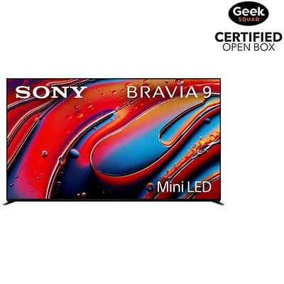 Open Box - Sony Bravia 9 65" 4K UHD HDR Mini LED QLED Smart Google TV (K65XR90B) - 2024