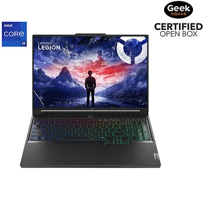 Boîte ouverte - Portable de jeu de 16 po Legion 7i de Lenovo (Core i9 14900HX d'Intel/SSD 1 To/RAM 32 Go/RTX 4070)