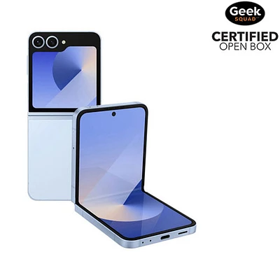 Boîte ouverte - Galaxy Z Flip6 5G de Go de Samsung - Bleu