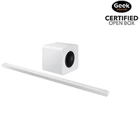 Open Box - Samsung HW-S801D/ZC 3.1.2 Channel Wireless Dolby Atmos Sound Bar with Wireless Subwoofer- White