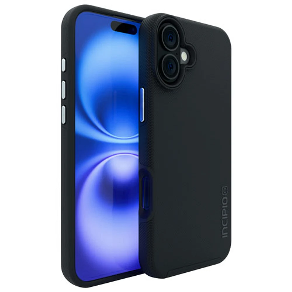 Incipio Dual Pro Fitted Hard Shell Case with MagSafe for iPhone 16 Plus - Black