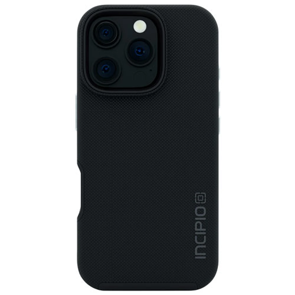 Incipio Dual Pro Fitted Hard Shell Case with MagSafe for iPhone 16 Pro - Black