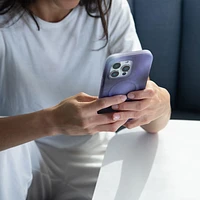 Incase Halo Fitted Hard Shell Case with MagSafe for iPhone 16 Pro - Oil Slick Lilac