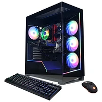 CyberPowerPC Gamer Master Gaming PC - Black (AMD Ryzen 5 5500/16GB RAM/1TB SSD/AMD RX 6500XT/Win11) - En