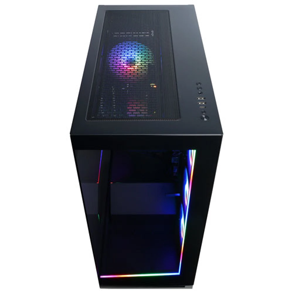 CyberPowerPC Gamer Master Gaming PC - Black (AMD Ryzen 5 5500/16GB RAM/1TB SSD/AMD RX 6500XT/Win11) - En