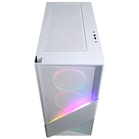 CyberPowerPC Gamer Supreme Gaming PC - White (AMD Ryzen 7 9700X/16GB RAM/2TB SSD/NVIDIA RTX 4060TI/Win11) - English