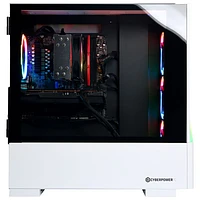 CyberPowerPC Gamer Master Gaming PC - White (AMD Ryzen 7 8700F/16GB RAM/1TB SSD/AMD RX 7600/Win11) - En